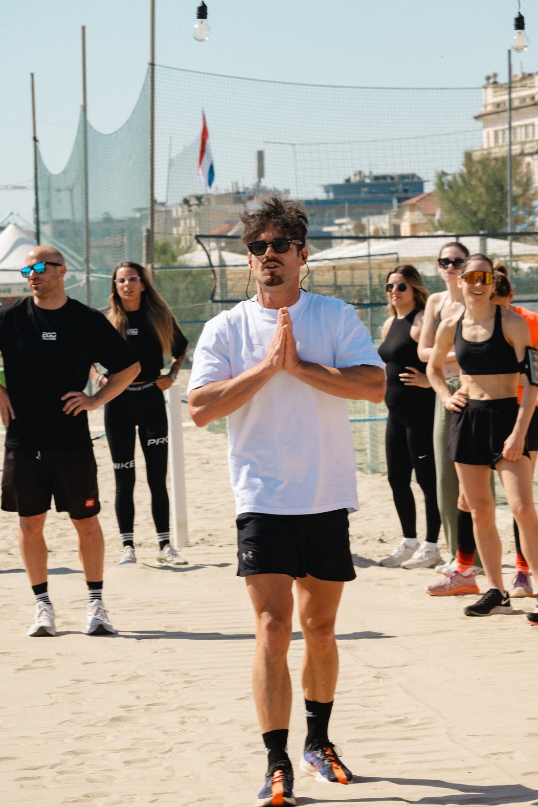 Luca Pieri durante una sessione